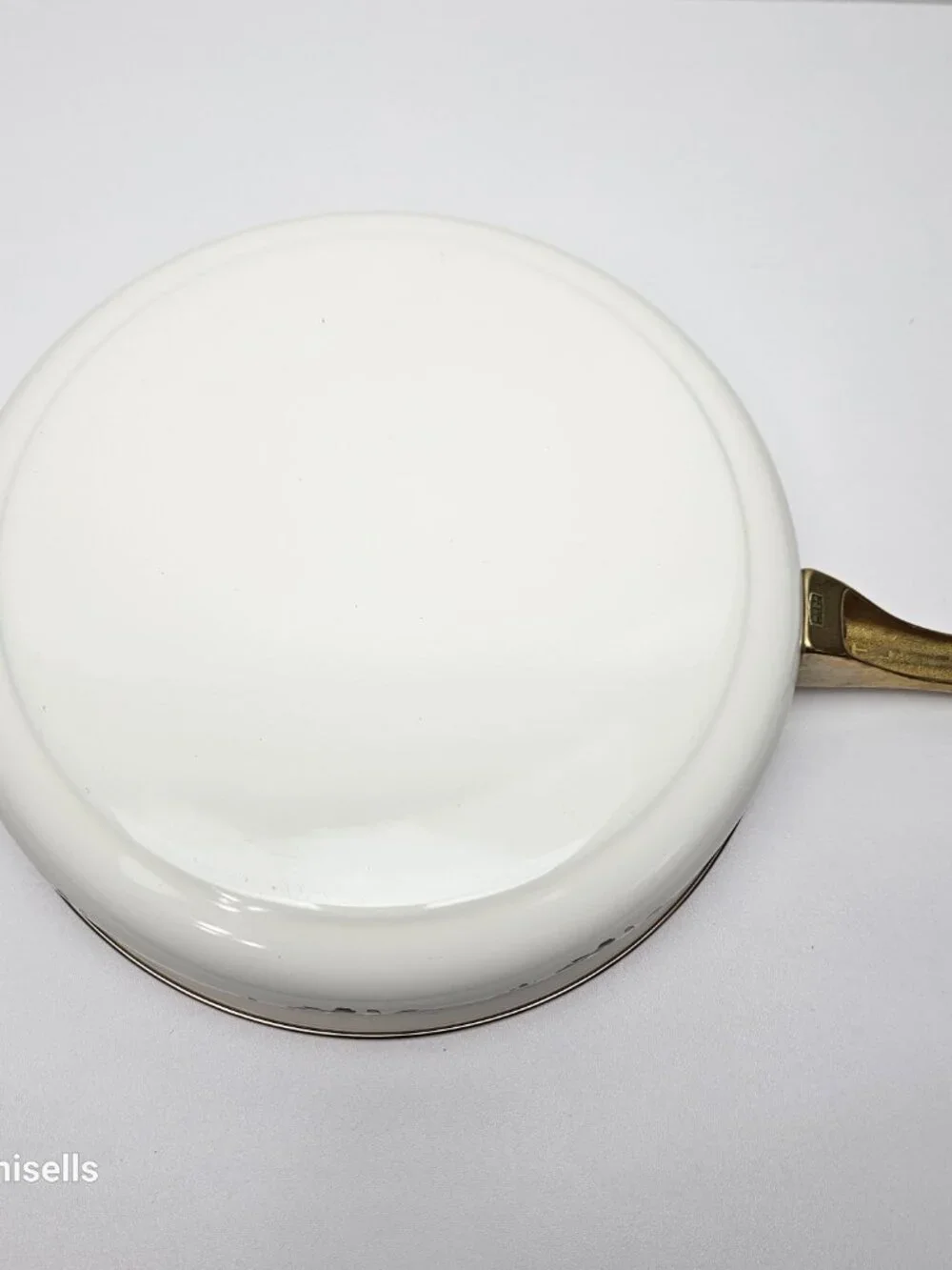 vintage 1970s enamel pan